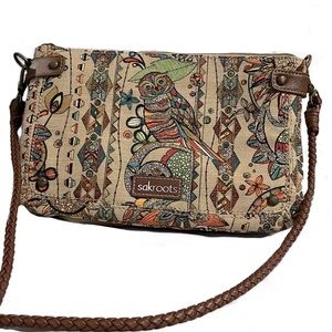 Sakroots Boho Artsy Crossbody Animal & Patterned Purse